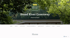 Desktop Screenshot of broadrivergreenway.com